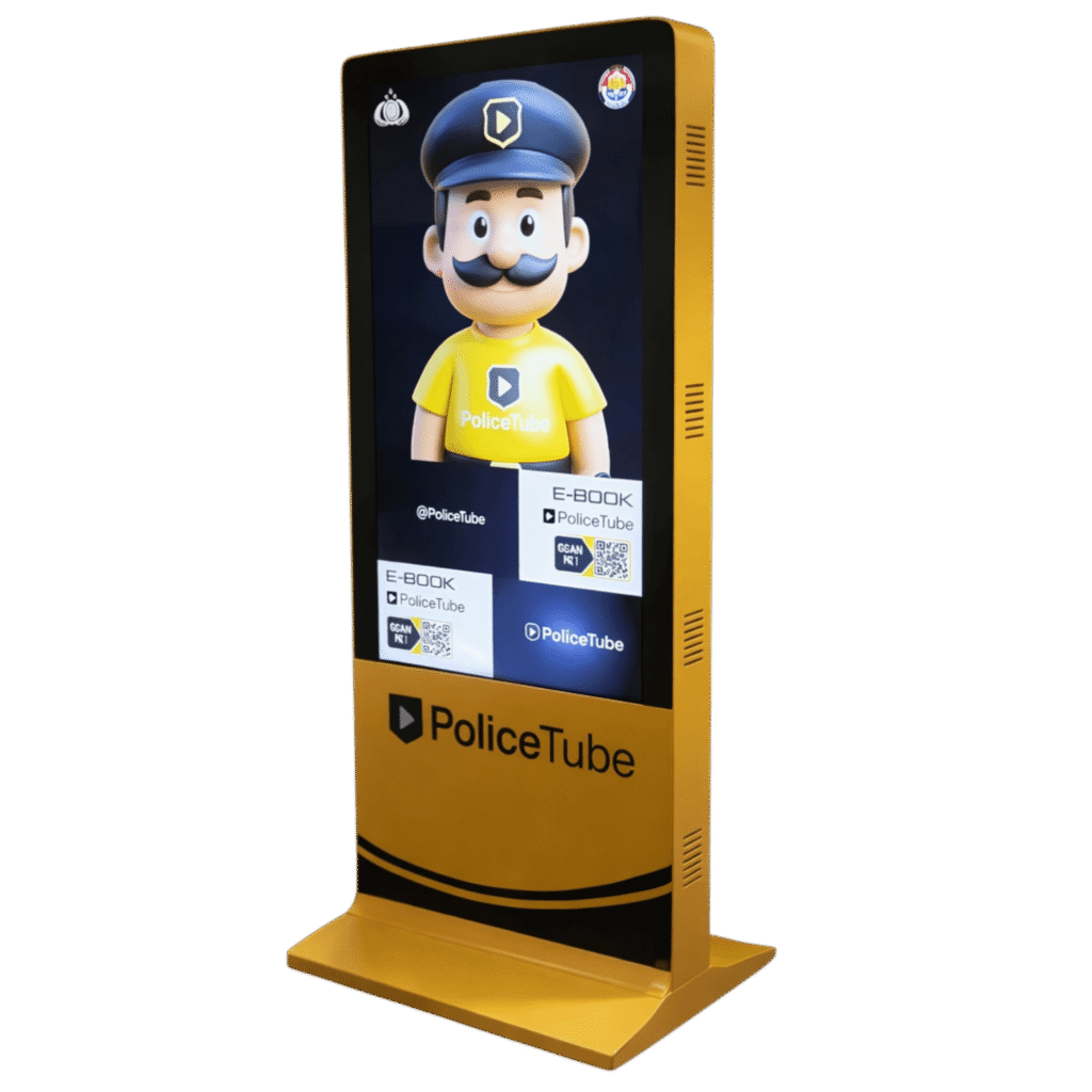 Digital Signage Kepolisian